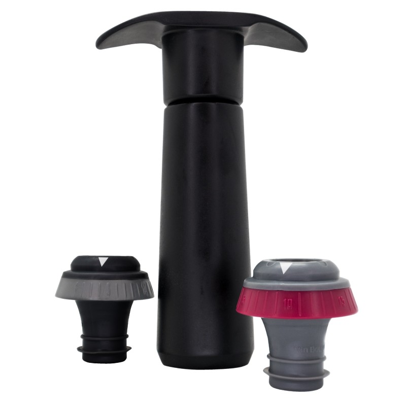 Vin bouquet  вакуумна помпа със звуков индикатор и 2бр тапи  